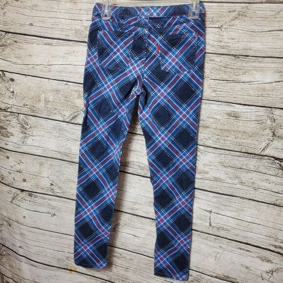 Levi’s plaid corduroy pull-on jeggings Size 14 Reg - Picture 3 of 10